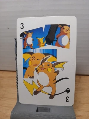 1998 Q-Boy Pokemon Pocket Monsters Poker Playing Card Single - Image 1 of 2