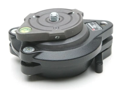 Manfrotto 438 Compact Leveling Heavy Duty Ball Head. Tested. Supports 33 Lbs. EX - Image 1 of 3