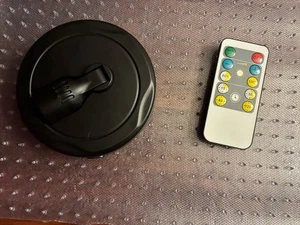 Wireless LED Small Spotlight, Rechargeable Picture Lights, Uplighting Black-B - Picture 1 of 5