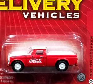 Johnny Lightning CHASE 1962 Studebaker Pickup Truck WHITE LIGHTNING Coca Cola - Picture 1 of 3