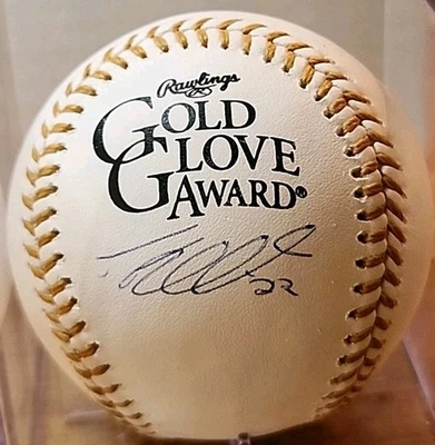 Guante de Oro Josh Reddick 2012 Premio Rawlings Béisbol AUTO Atletismo, Astros Foto 1 de 4