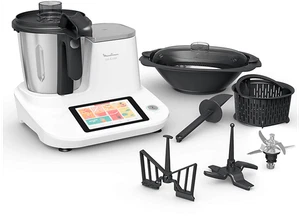 Robot de cocina - Moulinex Click &Cook HF5061, 1400 W, 3.6 l, 32 Funciones - Imagen 1 de 10