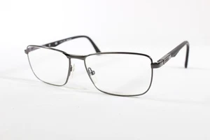 Police Eyeglasses Brooklyn 6 VPL 395N Men Grey/Black Full Rim Metal Frames 56 mm - Picture 1 of 4