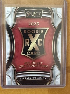 Select 2025 NFL Draft Rookie XRC Redemption Card 519 Abdul Carter Giants - Picture 1 of 2