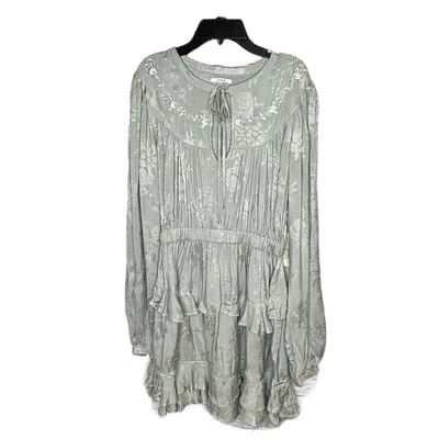 Nuevo Mini Vestido Tularosa Revolve Kimora Volantes Bordado Floral en Niveles Talla XS Foto 1 de 4