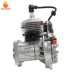 29CC Engine Set Fit Chrome Plating For 1/5 Losi 5IVE T HPI Baja FG RC CAR PARTS - Picture 1 of 17