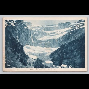 Postal de colección Gavarnie Le Cirque Francia sin publicar vista panorámica ríos históricos - Imagen 1 de 4