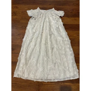Julia Jordan 3D Floral Mini Dress Bridal White Women’s Sz 4 – Wedding Cocktail - Picture 1 of 8