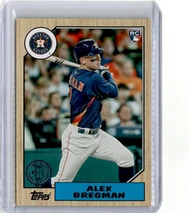 2017 Topps #87-33 Alex Bregman 1987 30th RC Houston Astros Rookie - Bild 1 von 1