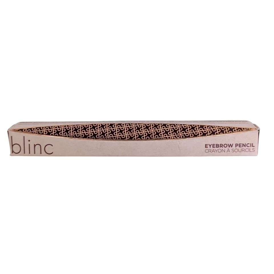 Lápiz delineador de cejas Blinc morena oscura impermeable maquillaje vegano manchas Foto 1 de 4