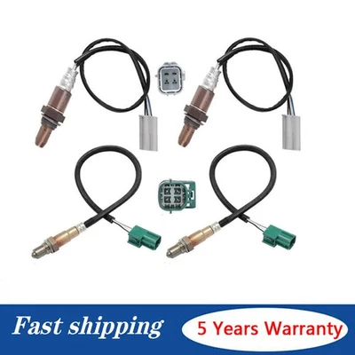 Sensor de oxígeno arriba+abajo 4 piezas para Nissan Titan 2007-2012 07-2010 Infiniti QX56 5,6 L Foto 1 de 4