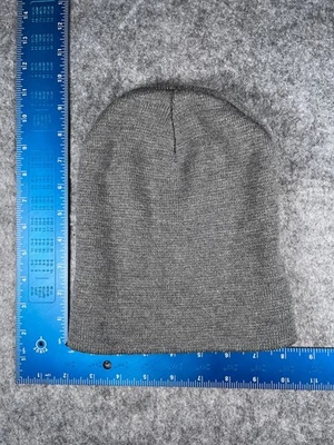 George Beanie Toque Adult One Size Gray Knit Acrylic Ski Snow Outdoors - Image 1 of 4