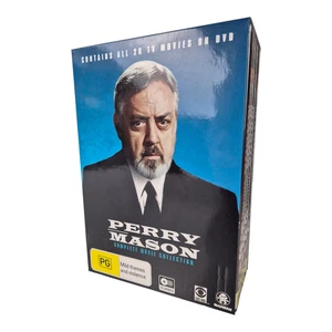 Perry Mason Complete Movie Collection DVD Box Set 13-Disc 26 TV Movies Region 4 - Picture 1 of 6