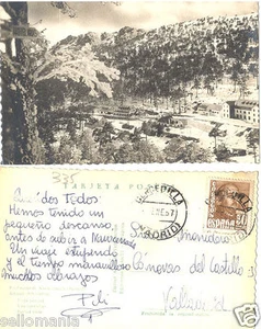 ANTIGUA POSTAL PUERTO DE NAVACERRADA MADRID OLD POSTCARD POSTKARTE CC00406 - Picture 1 of 1