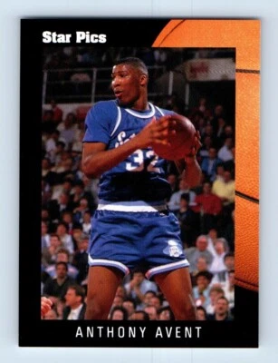 1991-92 Star Pics Anthony Avent Seton Hall Pirates #24 - Image 1 of 2