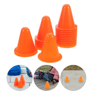 25 Pcs Skateboard Eislaufhindernisse Kunststoff-Pylone Für Rollschuhe - Bild 1 von 12
