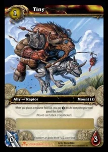WoW Loot Card - Tiny Beutekarte Winzling / World of Warcraft TCG - Bild 1 von 5