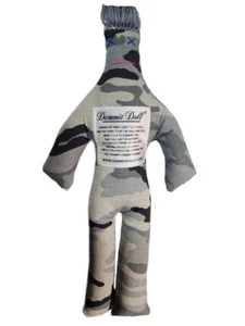 ¡MALDITA SEA! MUÑECAS Cabello Gris Alivio del Estrés Squishy Clásico Camuflaje Muñeca Mordaza Regalo 12" Nuevo con Etiquetas - Imagen 1 de 2
