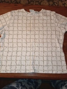 Classic Elements Petite Medium Women's T-Shirt White - Picture 1 of 3