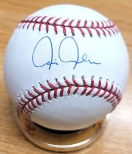 Autographed CHRIS CHAMBLISS Official Major League Baseball w/ Show Ticket - Picture 1 of 1