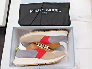 Made In Italy. Rare Philippe Model Paris Men leather shoes. New. Size 44( US11) - Picture 1 of 8