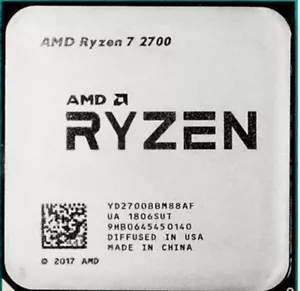 CPU AMD Ryzen 7 2700 8 núcleos 3,2 GHz Socket AM4 - Imagen 1 de 1
