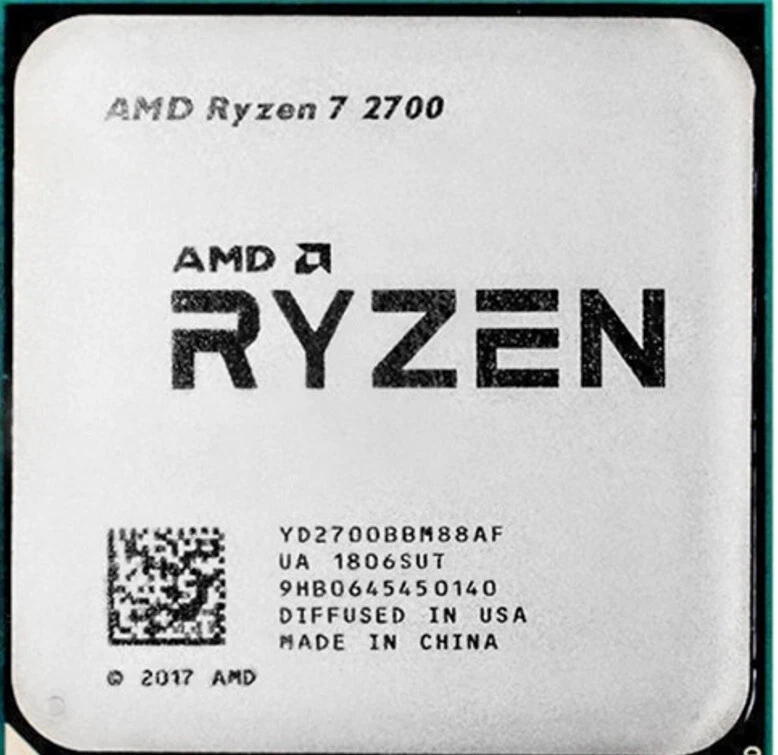 AMD CPU Ryzen 7 2700  3.2GHZ Socket AM4 - Image 1 of 1