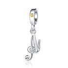 I Letter Initial Name Alphabet Gold Heart Charm Compatible with Popular Charms