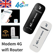 4G LTE Unlocked USB WIFI Dongle Modem Wireless Router Mobile Broadband SIM Card.