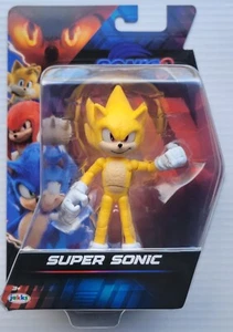 Jakks Pacific Sonic The Hedgehog 3 Super Sonic 5" Actionfigur NEU SEALED - Bild 1 von 2