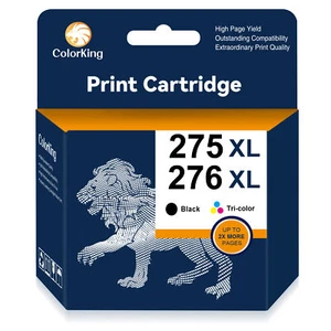 Tinta compatible PG-275XL CL-276XL para impresora Canon 275 276 PIXMA TS3520 TS3500 - Imagen 1 de 10
