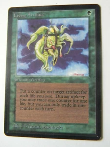 LIVING ARTIFACT : MTG : BETA : 1993  : VERY FINE : SEE PHOTO'S  - Bild 1 von 11