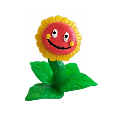 Plants Vs Zombies Sunflower Figure Mexican Bootleg action figure New Mexico Toy - Image 1 of 4