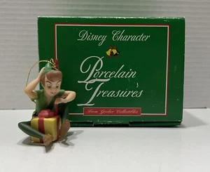 Disney Peter Ceramic Christmas Ornament Vintage Grolier Porcelain Collection - Picture 1 of 9