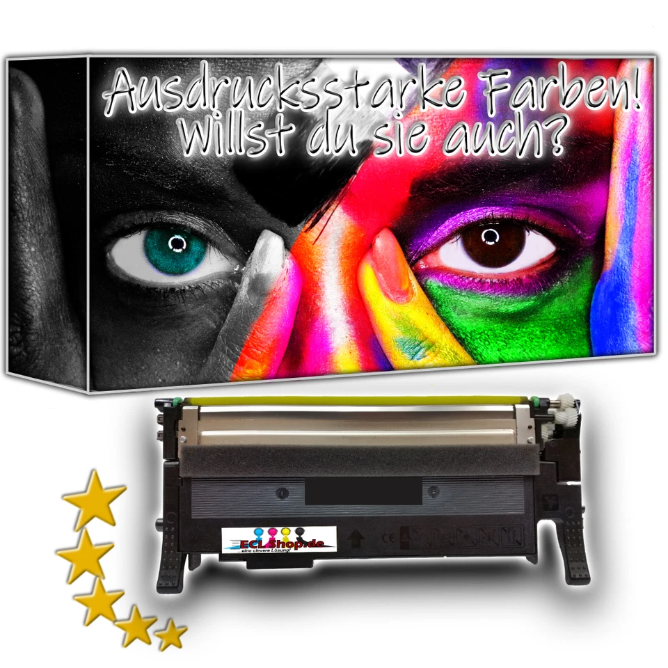 ECL SHOP.DE Ersatztoner YELLOW komp.zu CLT-Y404 für SAMSUNG Xpress C480W