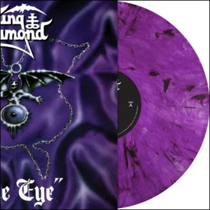 KING DIAMOND The Eye Purple and Black Marbled Colored Vinyl Album NEW LP - Foto 1 di 4
