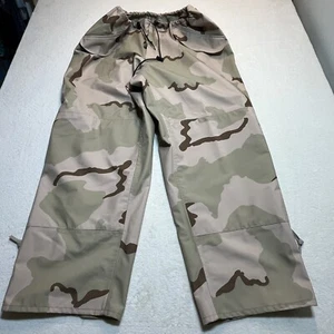 US Military Cold Weather Desert Camouflage Trousers XL Reg Gore-Seam EUC - Picture 1 of 8