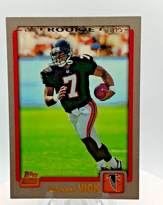 2012 Topps Chrome - Quarterback Rookie Reprint #311 Michael Vick - Image 1 of 2