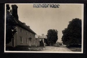 Clare, Nethergate Street - al oeste de Long Melford - postal fotográfica real - Imagen 1 de 1
