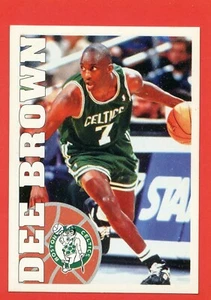 NBA Panini 1995-96 Figurine-Sticker n 1 - DEE BROWN - Picture 1 of 2