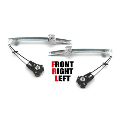 Electric Window Regulator W/O Motor Front LR For Ford Courier Mazda B2600 85-98 - Image 1 of 4