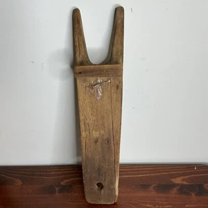 Antique Wooden Boot Jack - Picture 1 of 12