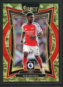 2024-25 BUKAYO SAKA 130/150 PANINI SELECT PREMIER LEAGUE TERRACE CAMO - Picture 1 of 2