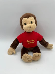 Gund Kohls Cares Curious George #41686 Vintage Plush Red Shirt 10” Kohl's 2001 - Picture 1 of 10