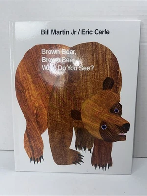 BOOK Brown Bear What Do You See? by Eric Carle Book NEW hardback Bill Martin jr Foto 1 de 3