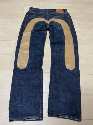 Evisu Ebisu Jeans Denim Daikoku Large Seagull W30 35 JPN Limited Edition Denim R - Image 1 of 4