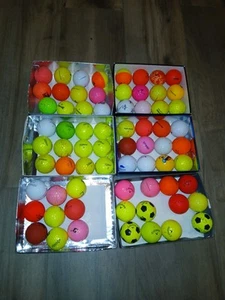 69 ball/lot of golf balls (callaway, taylormade, bridgestone, titliest pre-own) - Picture 1 of 3