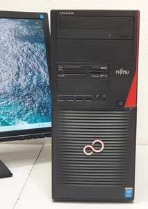 Fujitsu Celsius W530 Intel Xeon E3-1246 wie i7 1256GB 16GB Windows 11 COM Office - Afbeelding 1 van 15