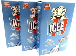 Icee Blue Raspberry Zero Sugar Free ~ Drink Mix ~ Lot of 3 - Picture 1 of 6