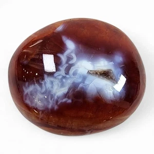 Carnelian Agate Polished Pebble Madagascar 60.3 grams. - Picture 1 of 2